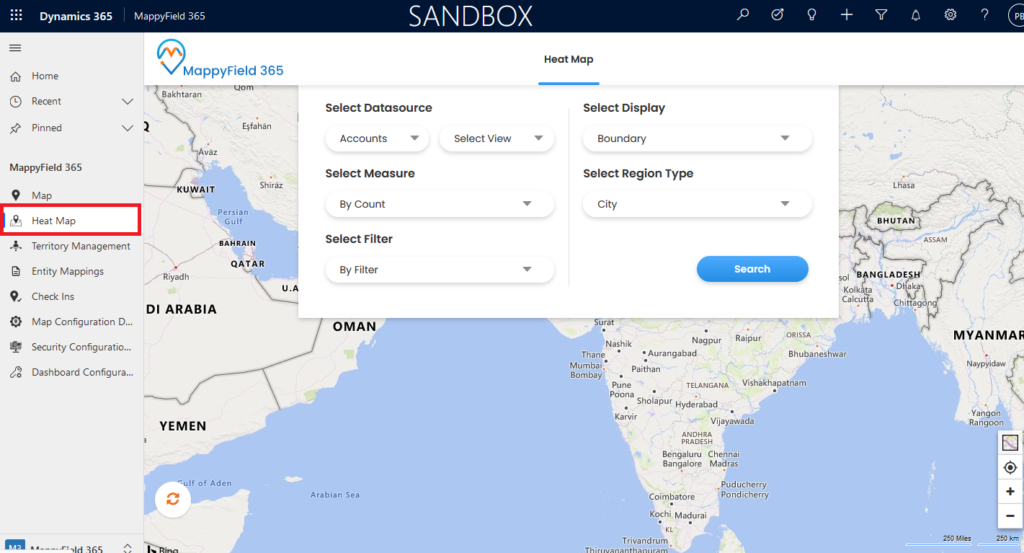 Visualize and Analyze Dynamics CRM Data on Heatmap - AppJetty Blog