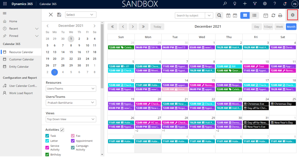 How to Configure the Entity Calendar in Dynamics 365 CRM Custom ...