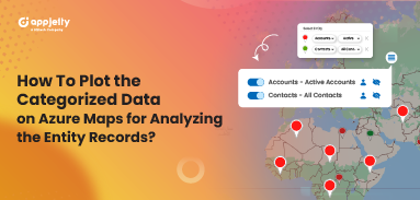 How To Plot the Categorized Data on the Map for Analyzing the Entity Records?