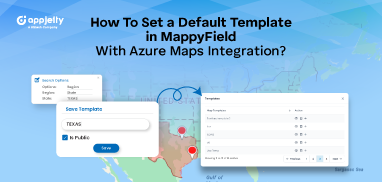 How To Set a Default Template in MappyField With Azure Maps Integration?