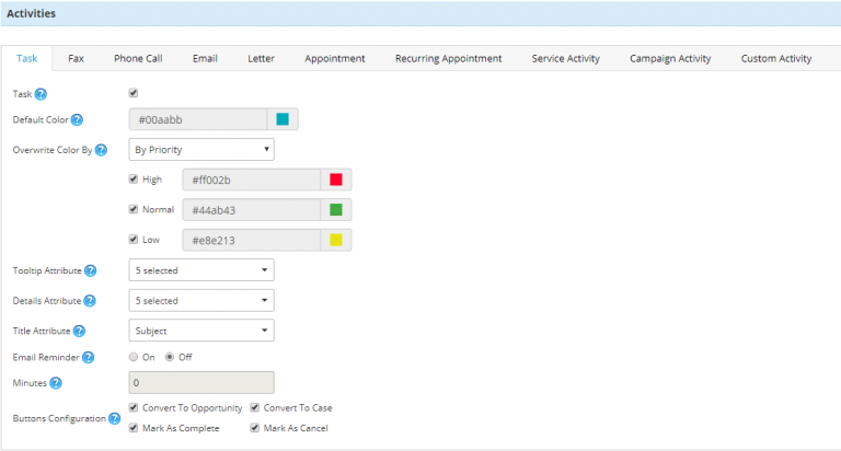 create configurable views in dynamics CRM